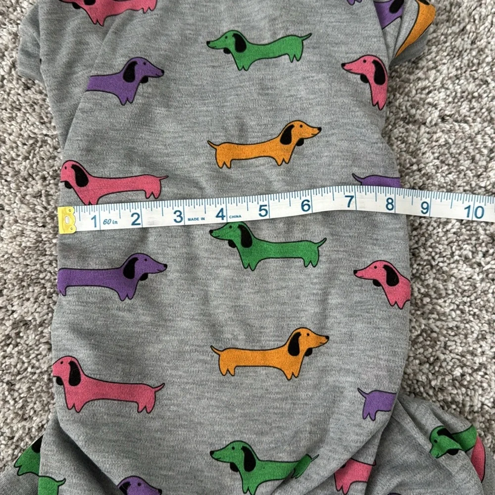 Grey Dachshund Onesie